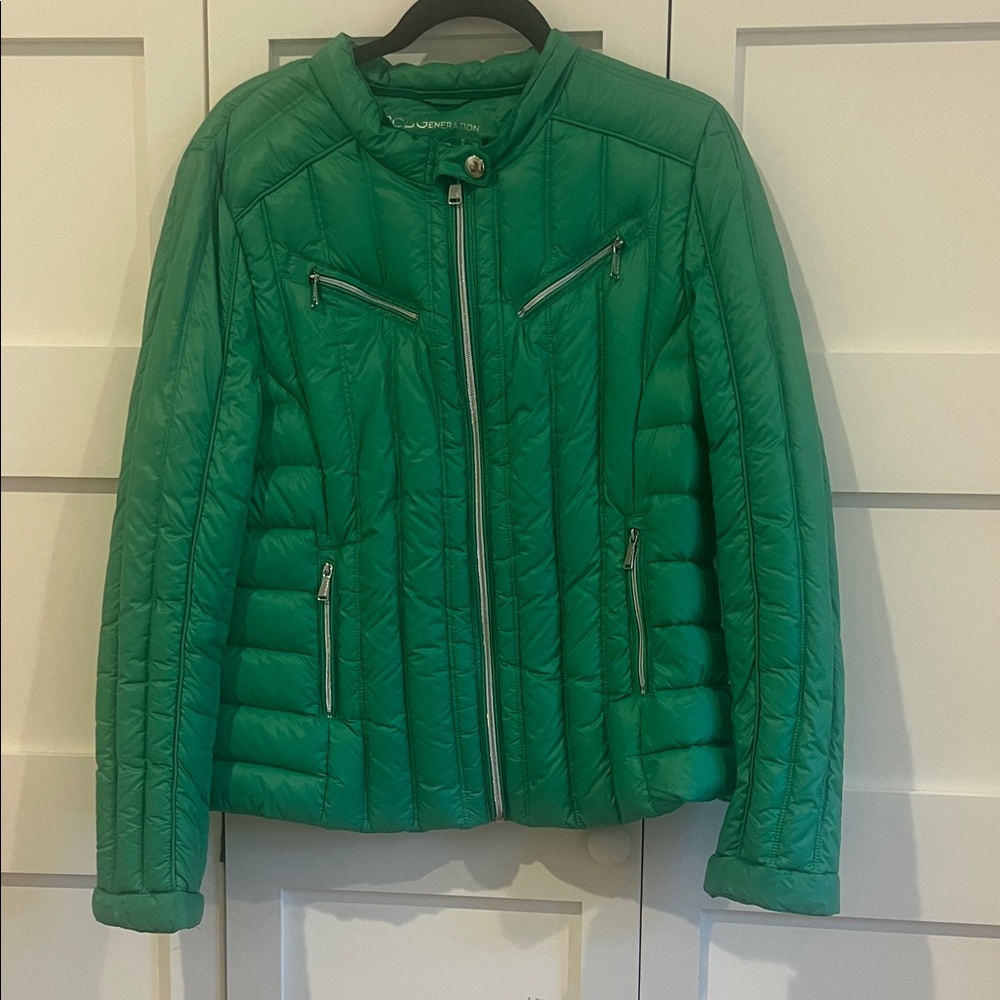 BCBGenoration Green Down Jacket